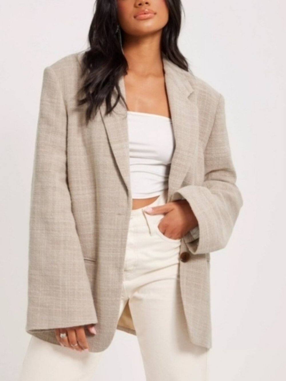By Malene Birger Rosettan Beige Blazer